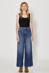 Light Gray Juliette Wide Leg Ankle | Sierra Sky Jeans