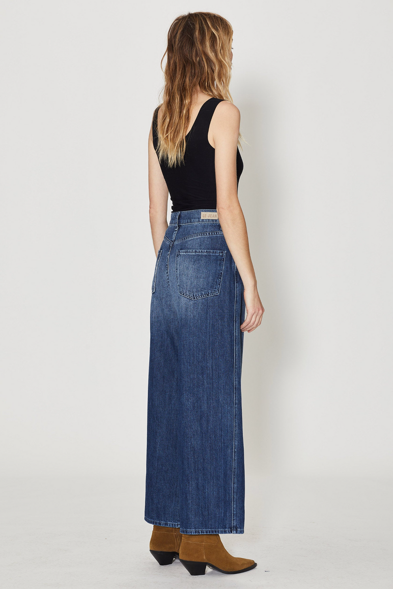 Light Gray Juliette Wide Leg Ankle | Sierra Sky Jeans