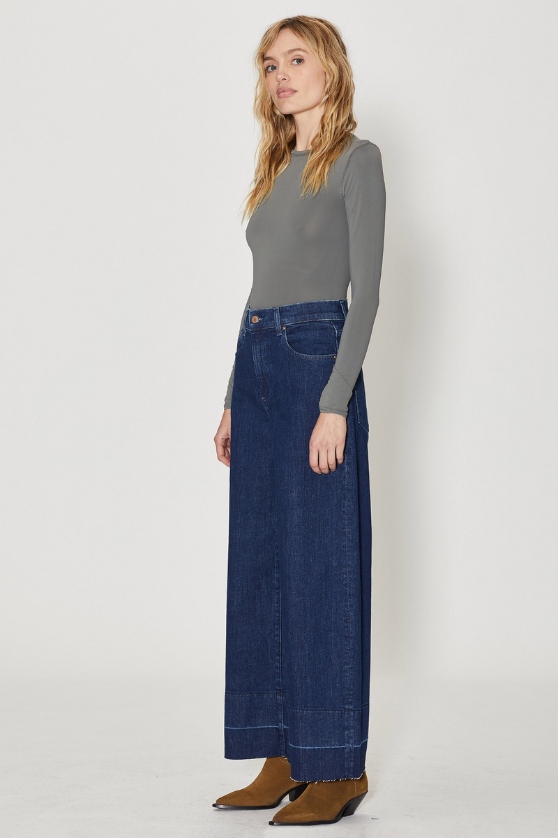 Light Gray Sophia Wide Leg | Royale Jeans