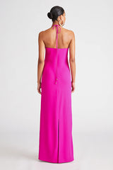 Lavender Onika | Crepe Cady Gown Formal Dress