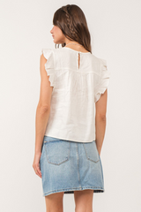 Antique White Anelia Top