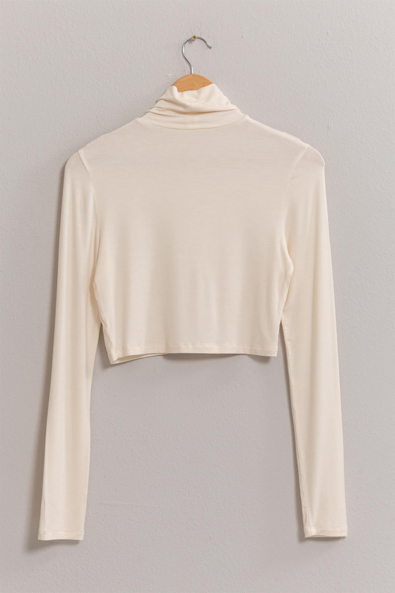 Gray McCaul Turtleneck Crop Top TOP