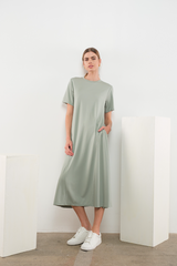 Light Gray O'Neil Midi Dress Midi Dress