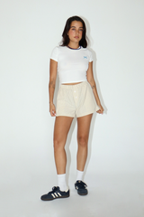 Light Gray Ranger Striped Short short