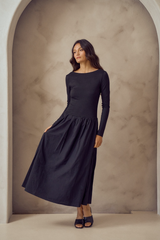 Rosy Brown Midnight Muse Maxi Dress Maxi Dress