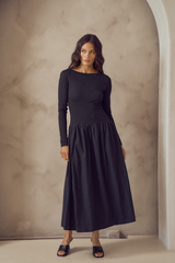 Rosy Brown Midnight Muse Maxi Dress Maxi Dress