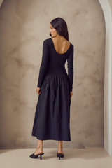 Rosy Brown Midnight Muse Maxi Dress Maxi Dress