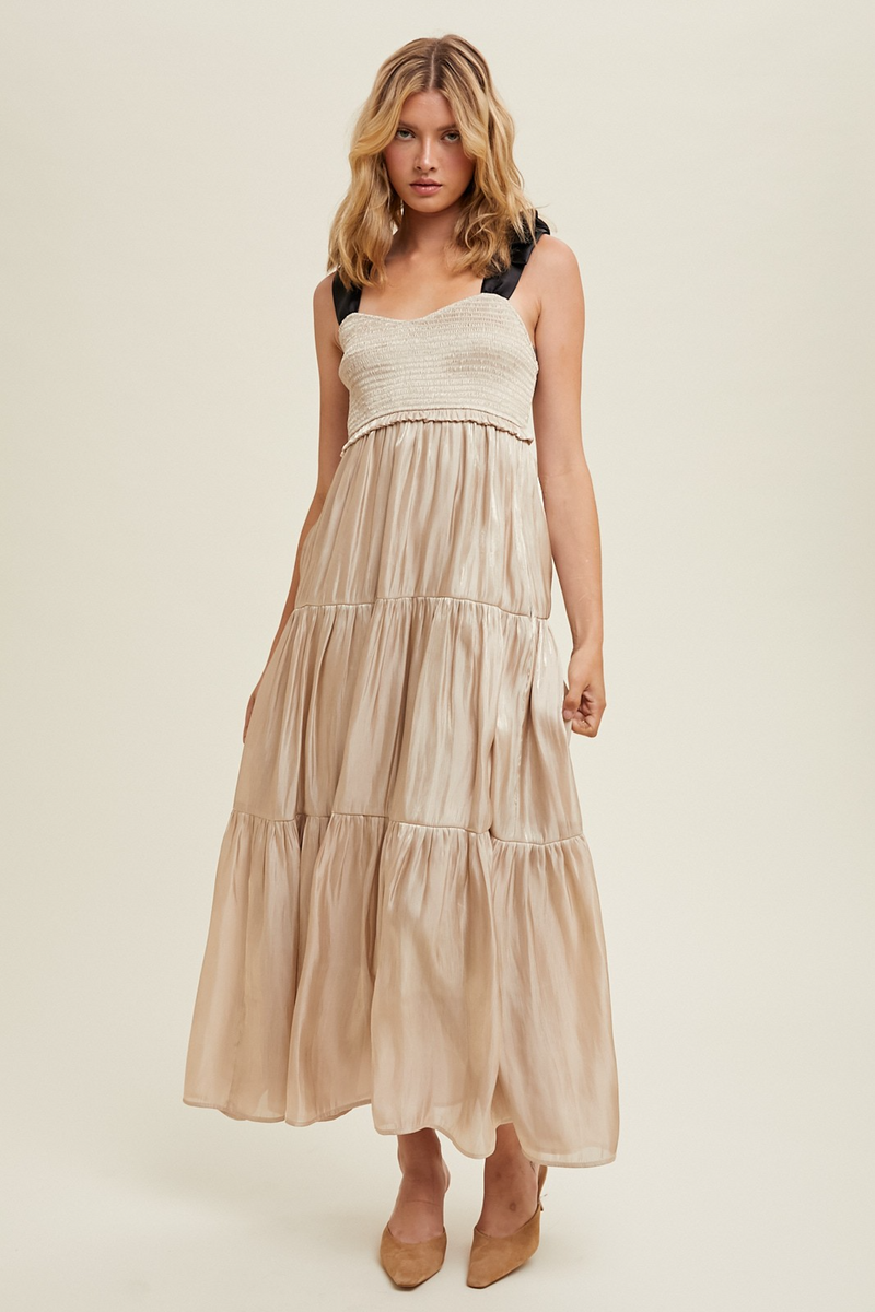 Light Gray Kennedy Maxi Dress Maxi Dress