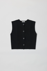 Black The Karla Vest Vest