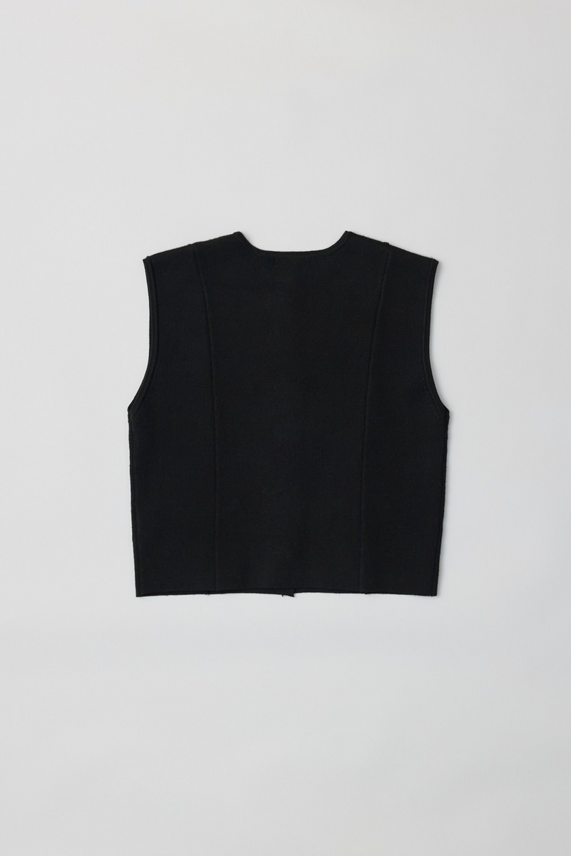 Black The Karla Vest Vest