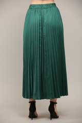 Gray Phoenix Pleated Midi Skirt Midi Skirt