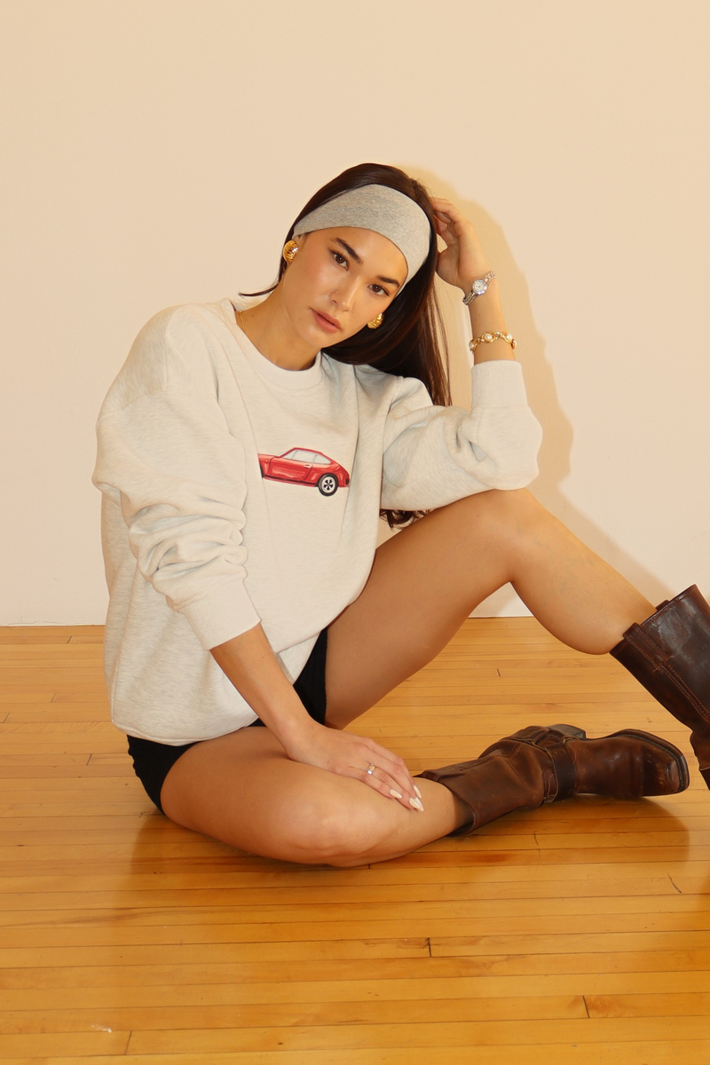 Wheat Old School Ride Sweatshirt Sweatshirt