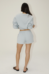 Light Gray Revere Comfy Shorts Short