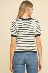 Wheat Evelyn Knit Top Top