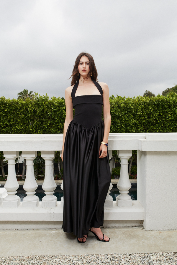 Black Megan Dress Maxi Dress