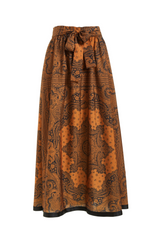 Saddle Brown Jamie Skirt Midi Skirt