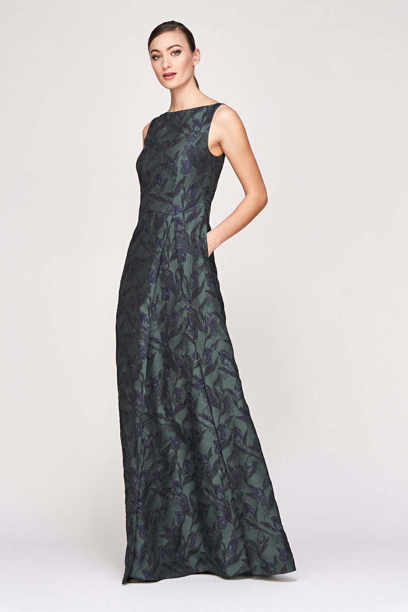 Dark Slate Gray Caitlin Gown Formal Dress