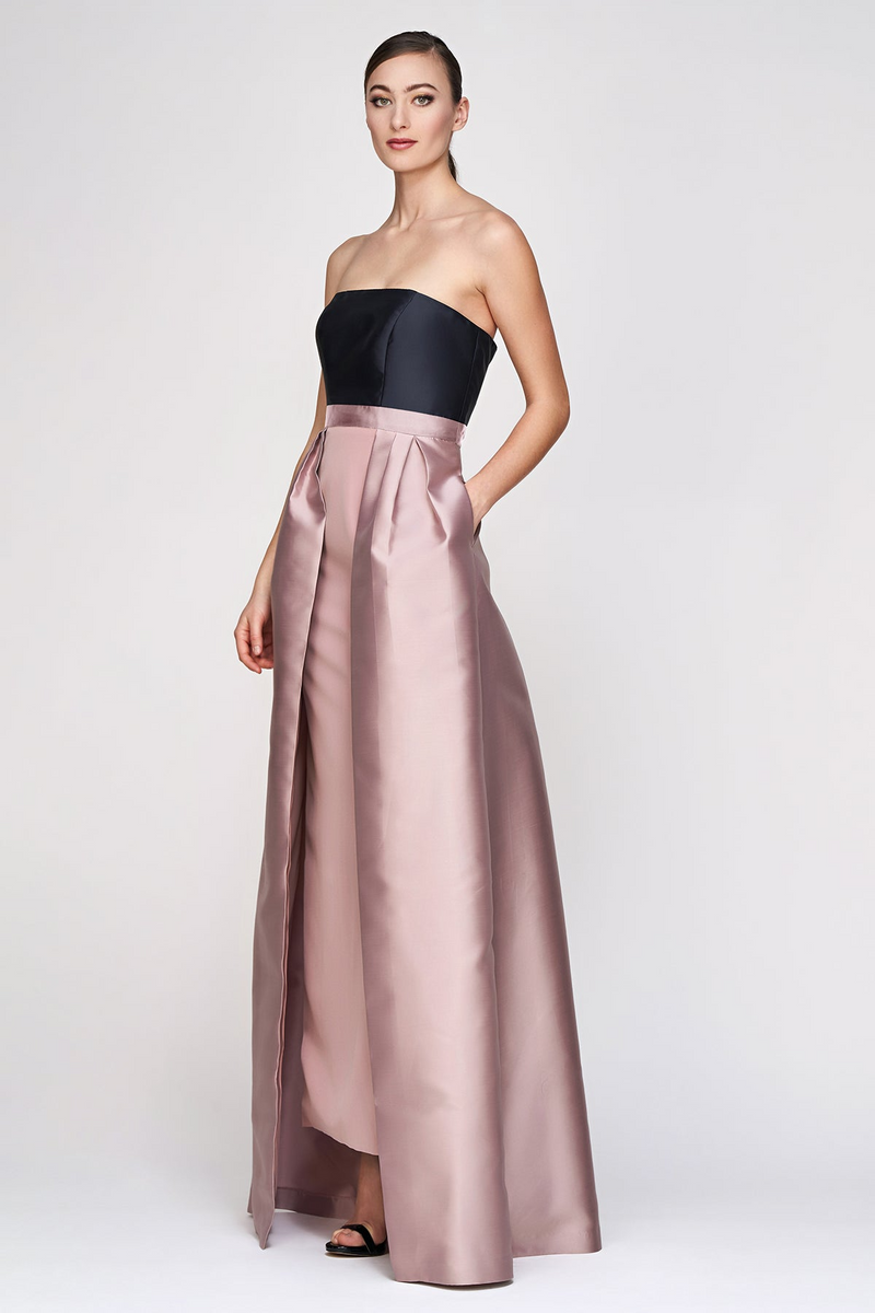 Light Gray Vivienne | Walk Thru Gown Formal Dress