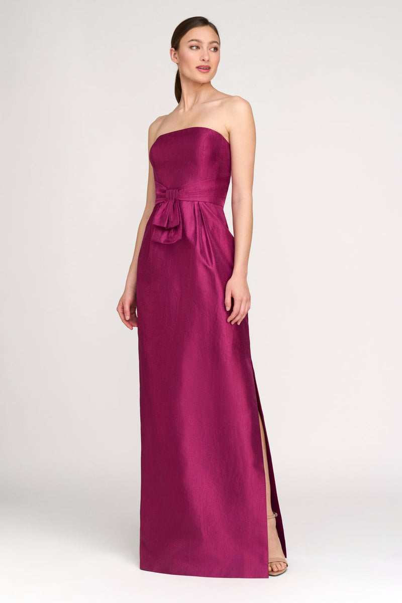 Brown Caroline | Column Gown Formal Dress