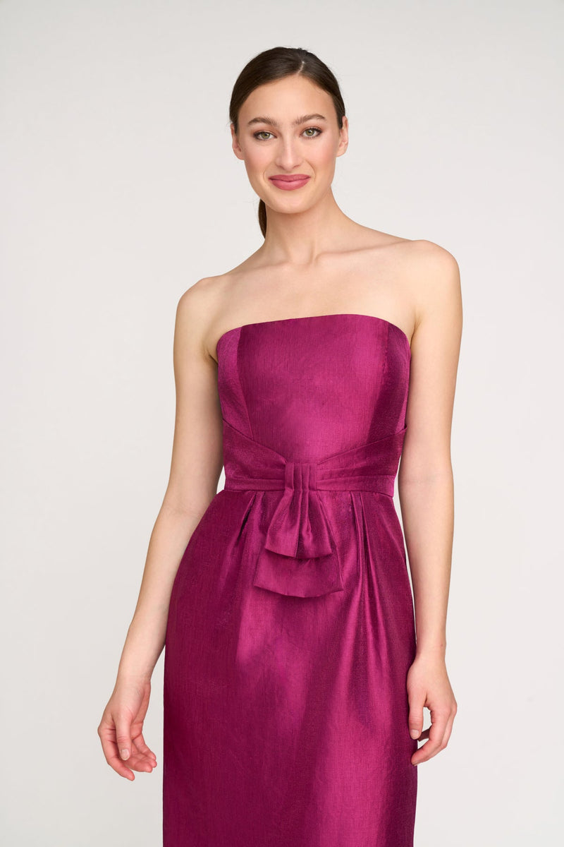 Brown Caroline | Column Gown Formal Dress