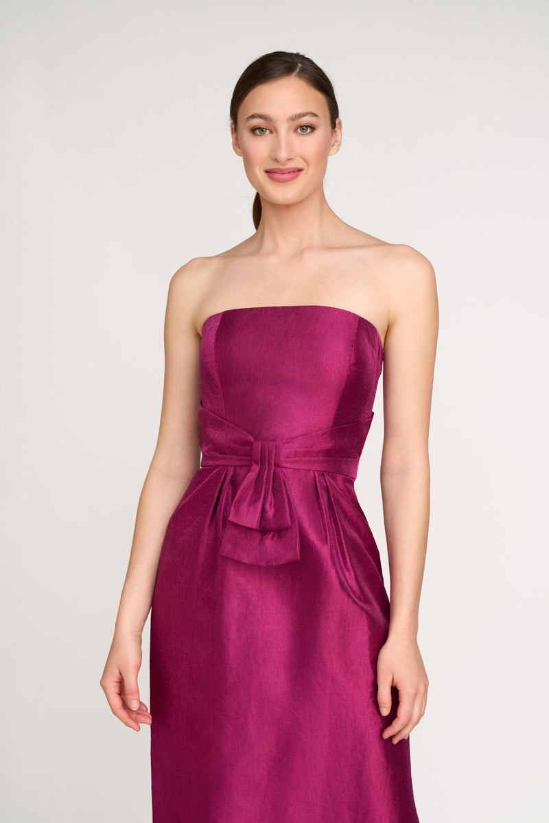 Brown Caroline | Column Gown Formal Dress