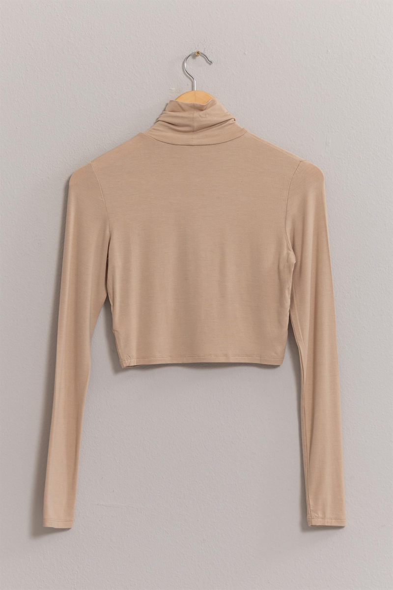 Gray McCaul Turtleneck Crop Top TOP