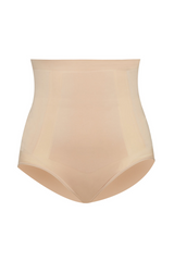 Tan High-Waisted Brief brief