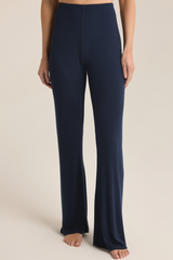 Light Gray Terrace Rib Pant Pant