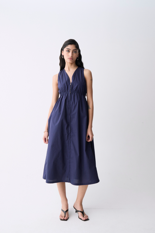 Lavender Rubbens Dress Midi Dress