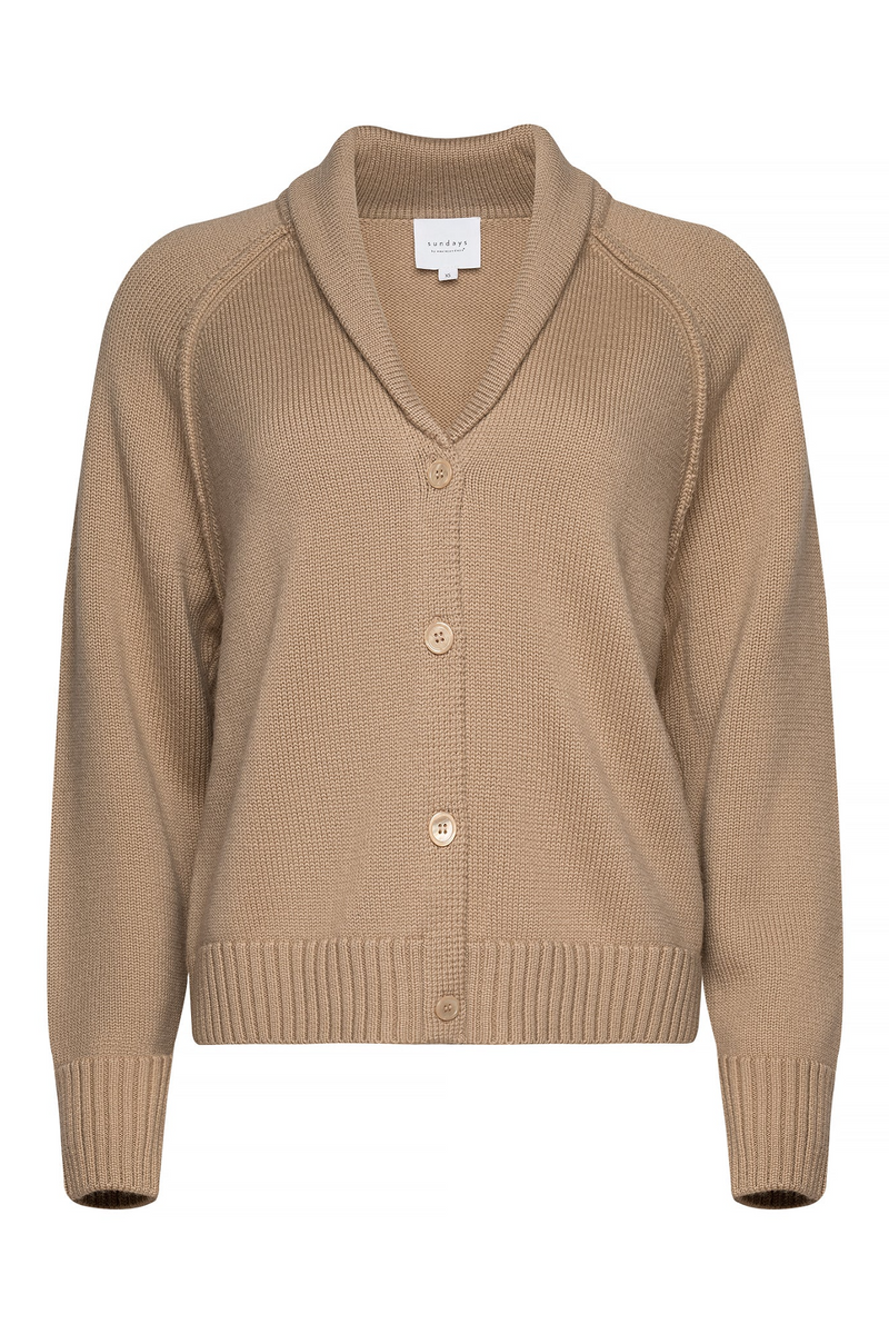 Rosy Brown Wyatt Cardigan Cardigan