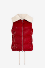 White Smoke Brock Puffer Gilet Vest