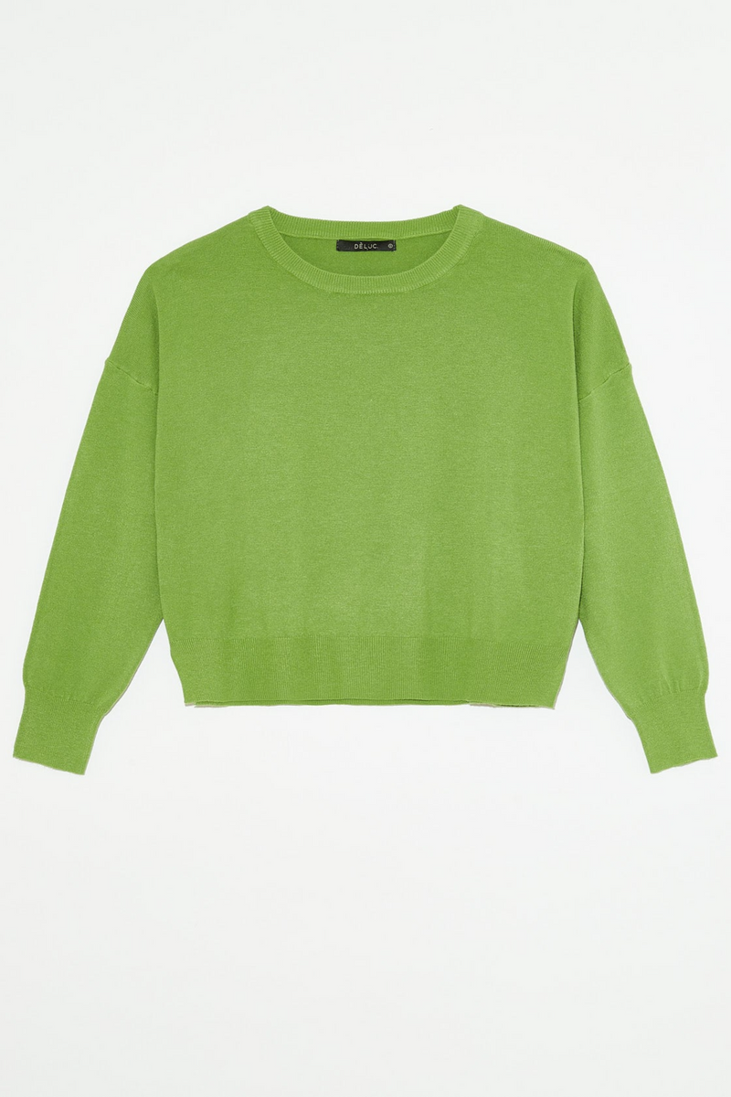 Yellow Green Polly Sweater Sweater