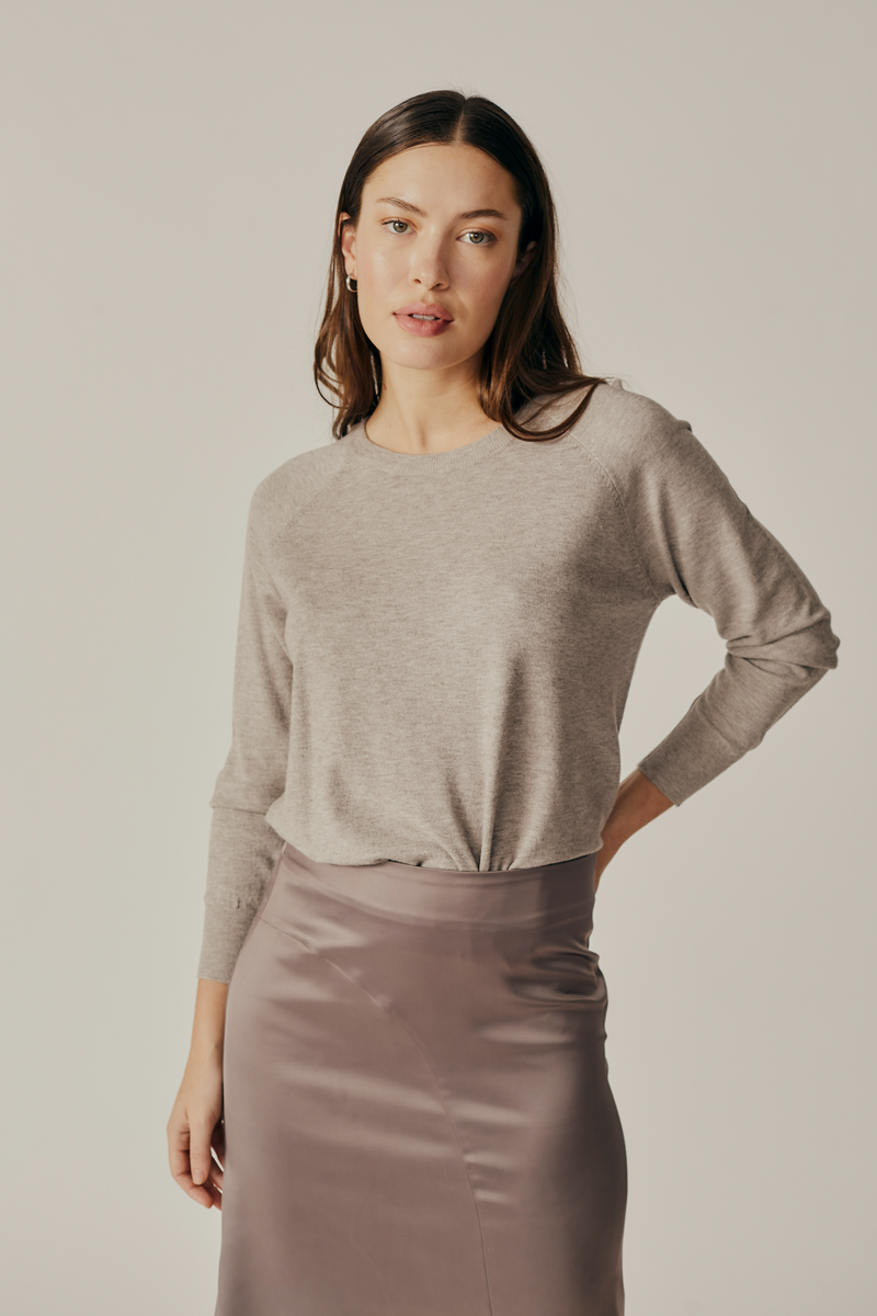 Gray Lorraine Sweater Sweater