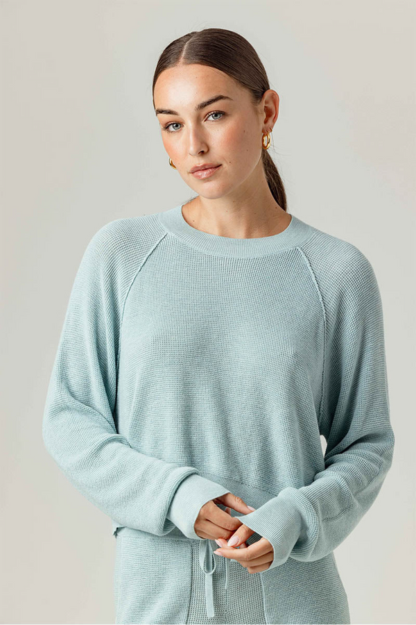 Light Gray Alessia Sweater Top