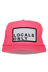 Pale Violet Red Locals Only Hat Hat