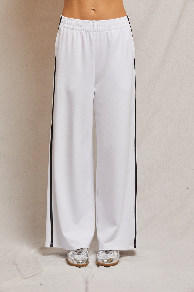 Gray Nadia Travel Wide Leg Pant Pant