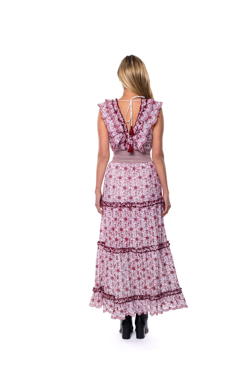 Rosy Brown Roni Dress Maxi Dress