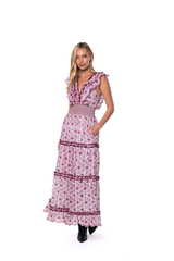 Rosy Brown Roni Dress Maxi Dress