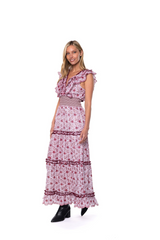 Rosy Brown Roni Dress Maxi Dress