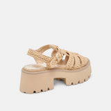 Beige Latice Sandals | Light Natural Sandal