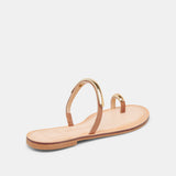 White Smoke Wink Sandal | Saddle Leather Sandal