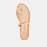 White Smoke Wink Sandal | Saddle Leather Sandal