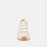 White Smoke B.ntcd Sneakers | White Woven Mesh Sneaker