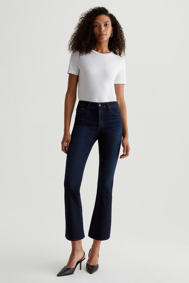 Light Gray Farrah Boot Crop | 3 Years In Berlin Jeans