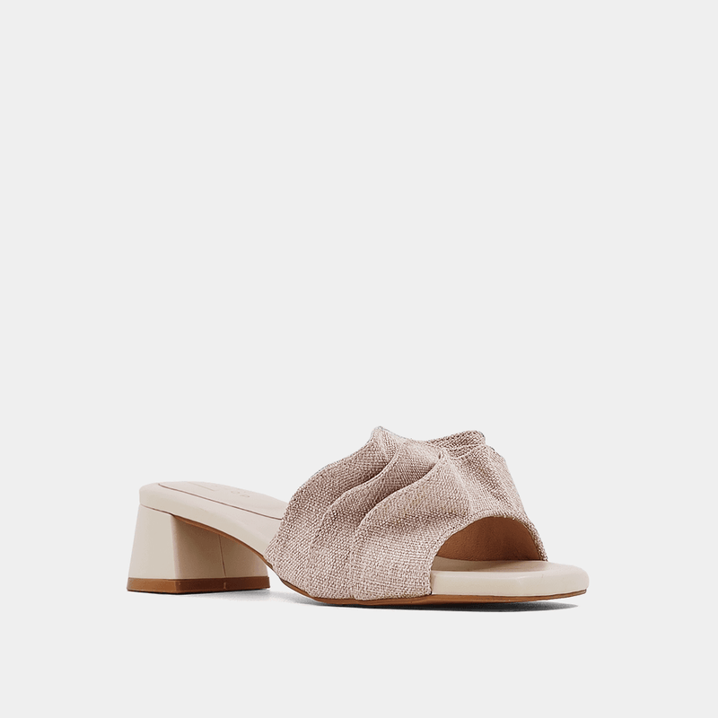 Lavender Frances Heel | Natural heel