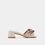 Lavender Frances Heel | Natural heel