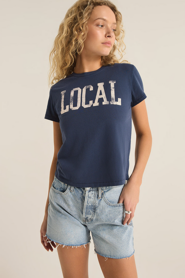 Light Gray Local Tourist Tee