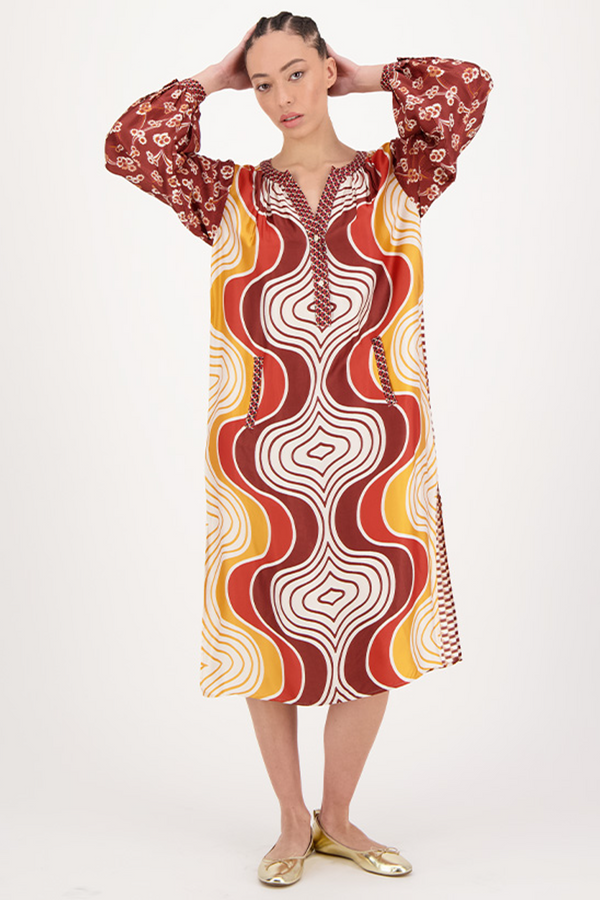 Beige Hanna Dress | Sunset