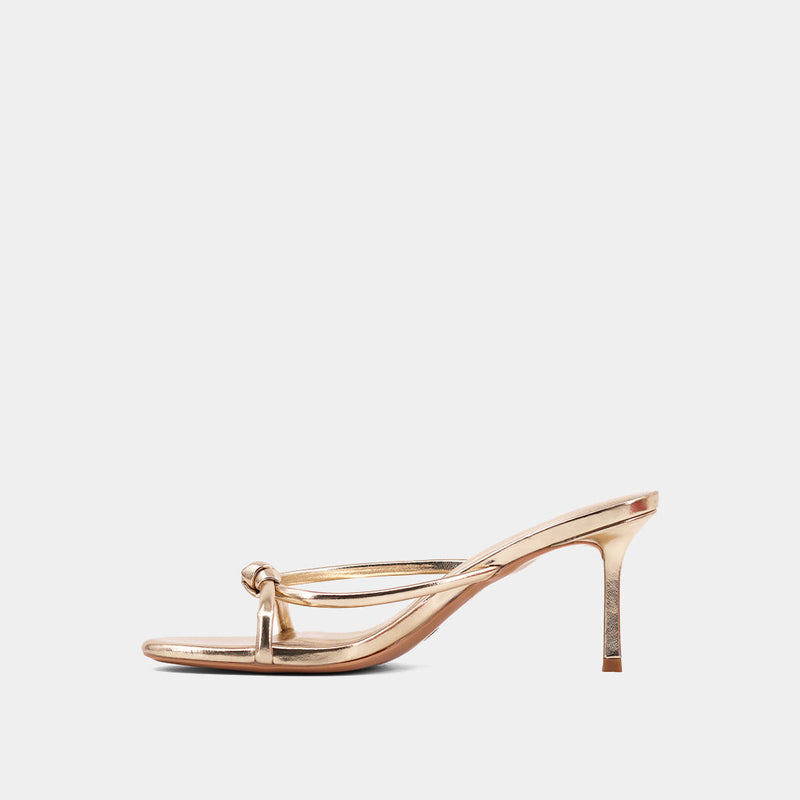 Lavender Heidi Heel | Gold Heel