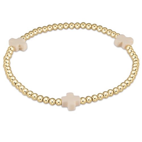 Wheat Signature Cross Bracelet Bracelet